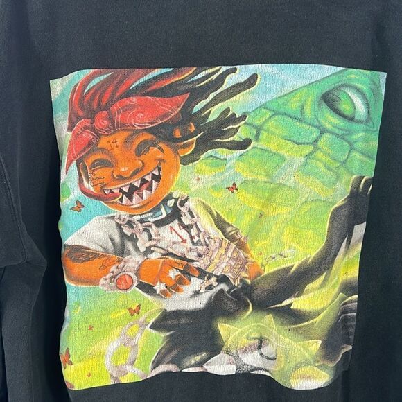 🔥🔥 TRIPPIE REDD Rap Band Graphic HOODIE SWEATSHIRT Men Sz Medium - GUC - Picture 8 of 11